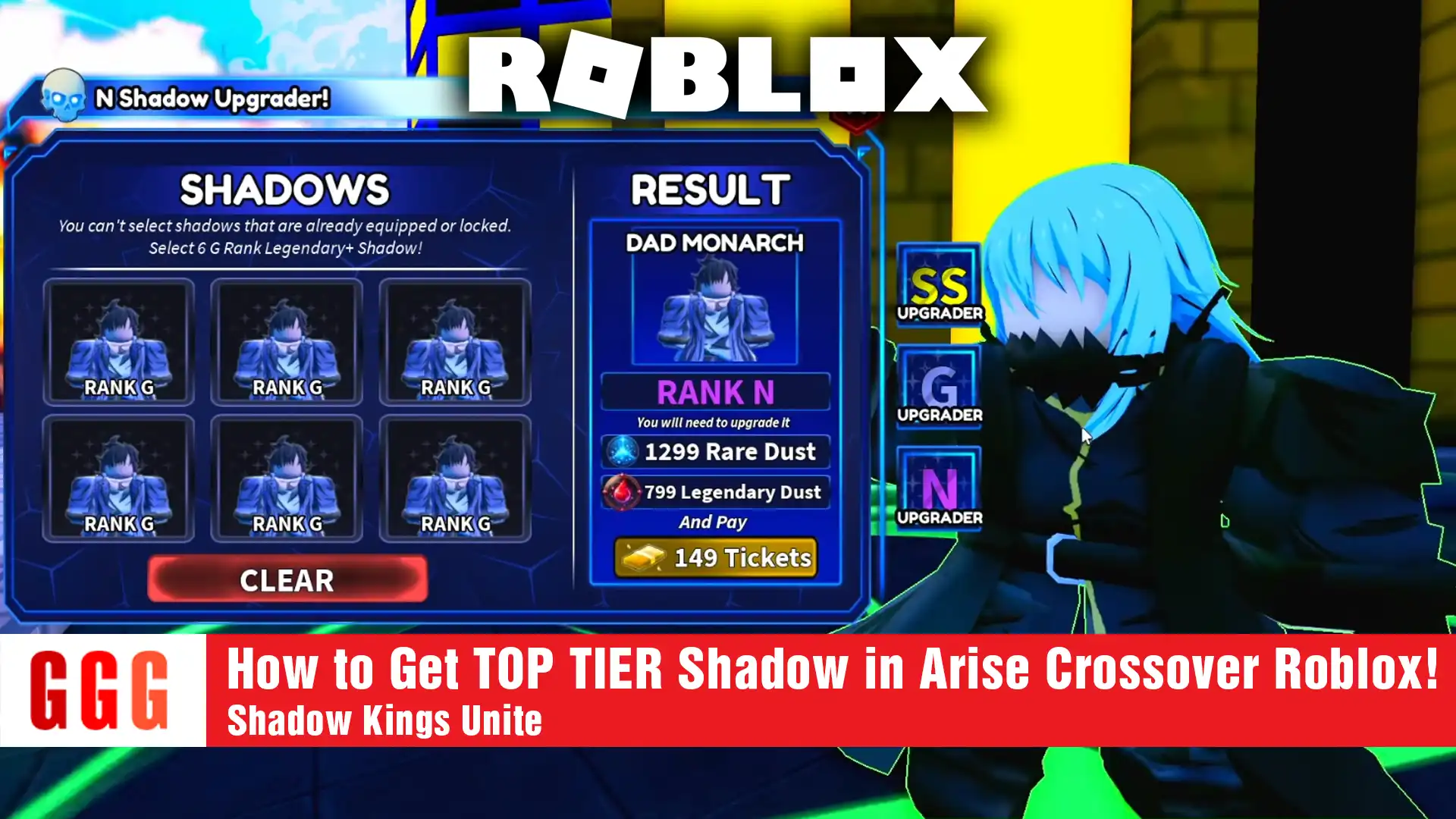 10 Get TOP TIER Shadow in Arise Crossover Roblox