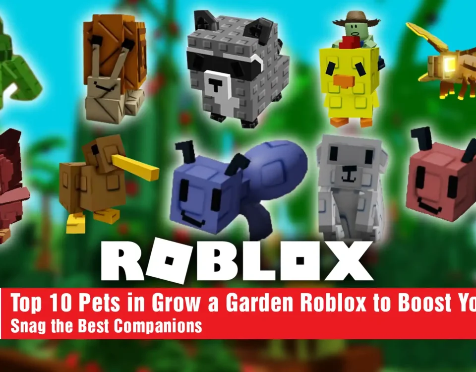 10 Top 10 Pets in Grow a Garden Roblox