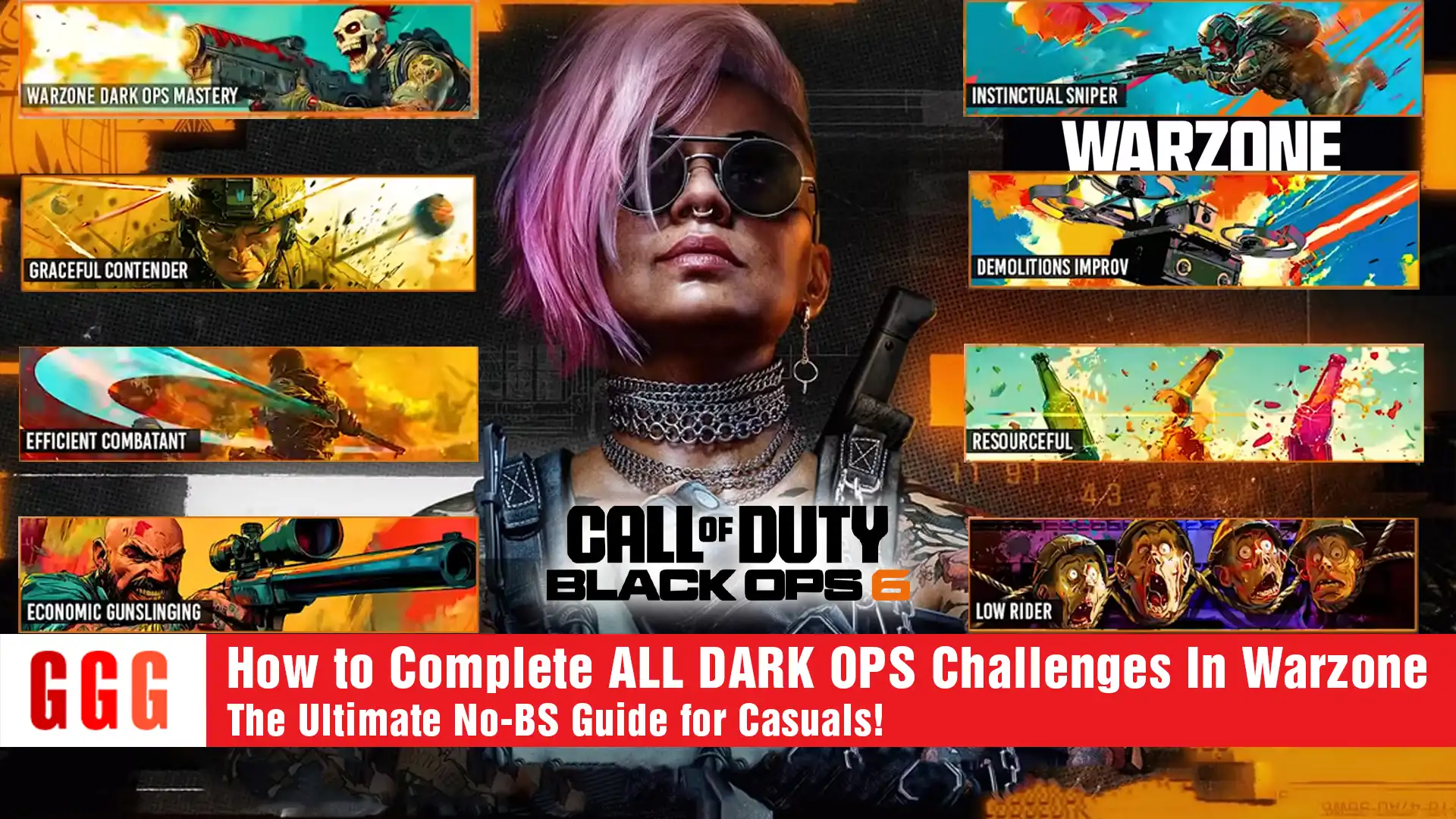 11 Complete ALL DARK OPS Challenges In Warzone