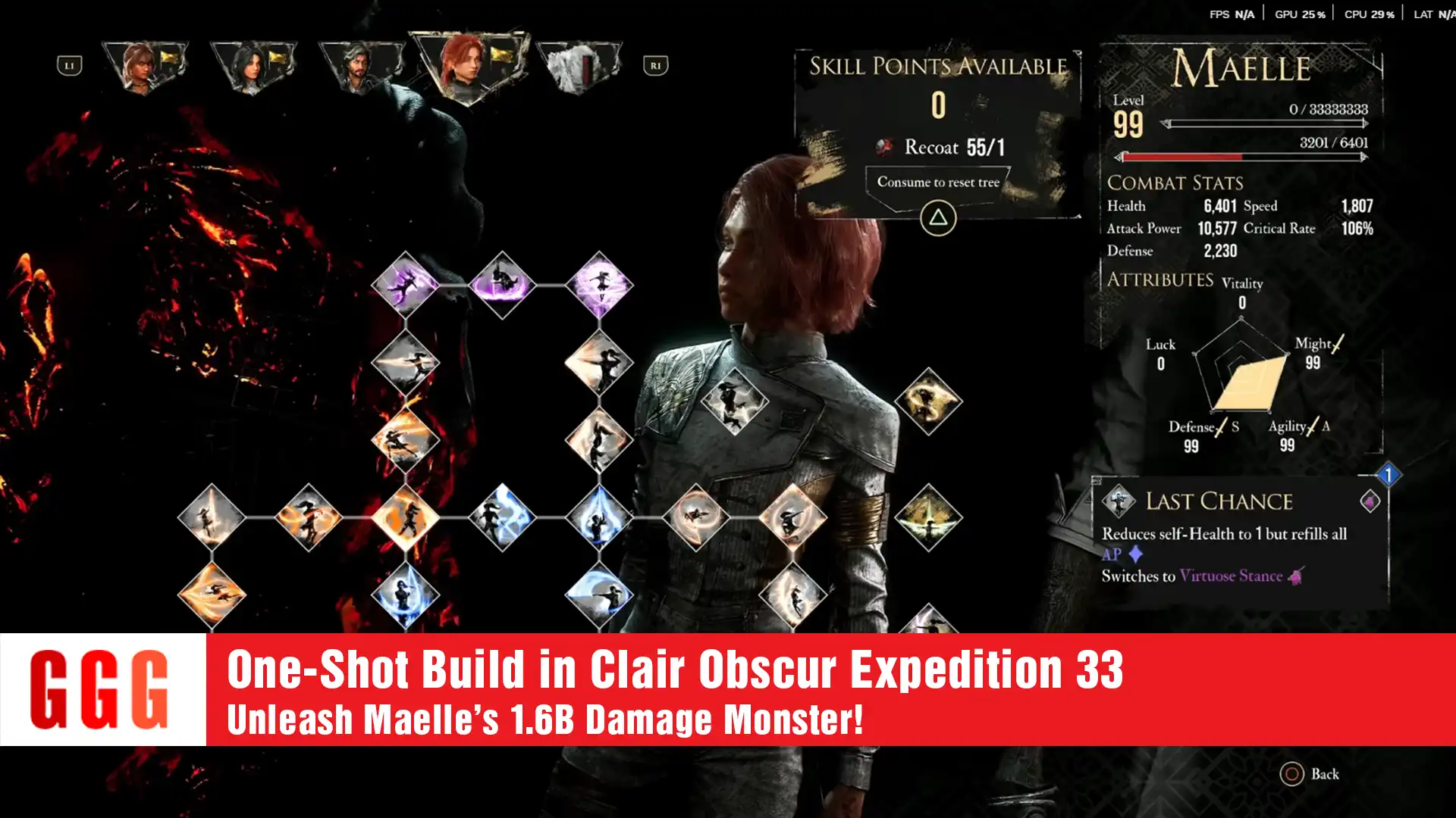 11 One-Shot Build in Clair Obscur Expedition 33