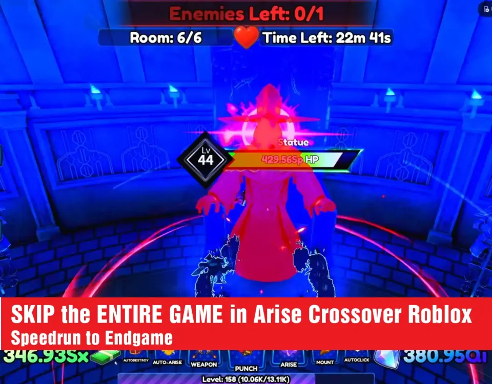 11 SKIP the ENTIRE GAME in Arise Crossover Roblox