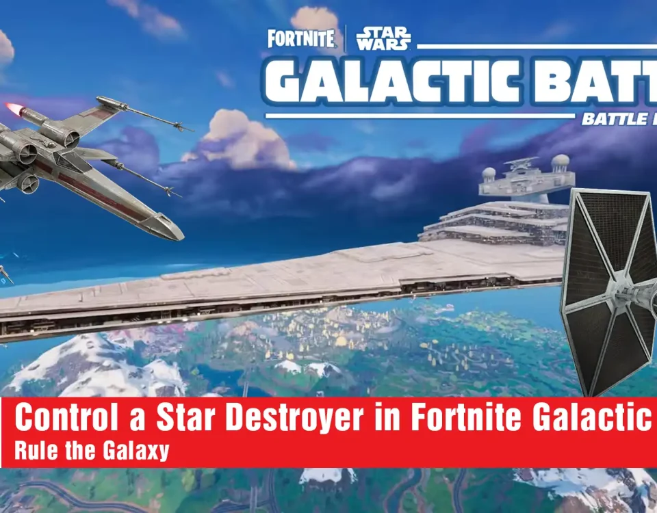 2 Control a Star Destroyer in Fortnite Galactic Battle