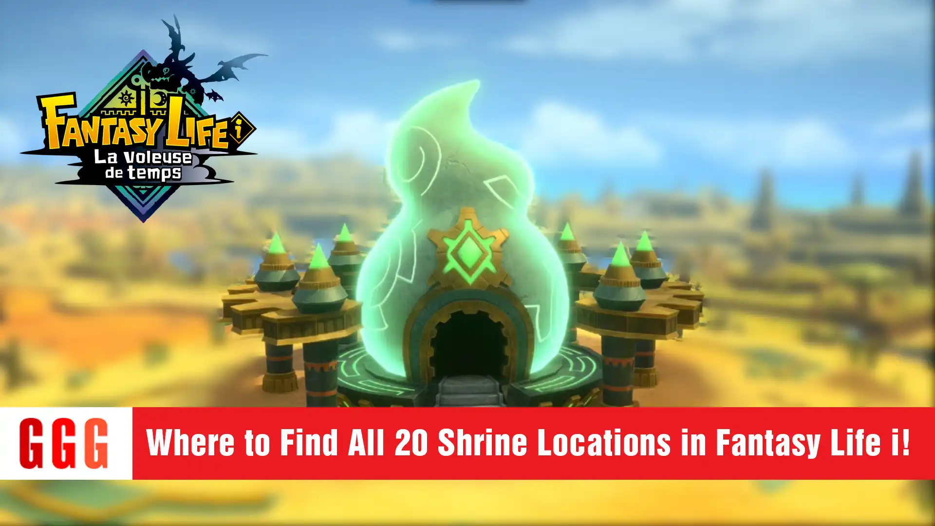 25 Find All 20 Shrine Locations in Fantasy Life i