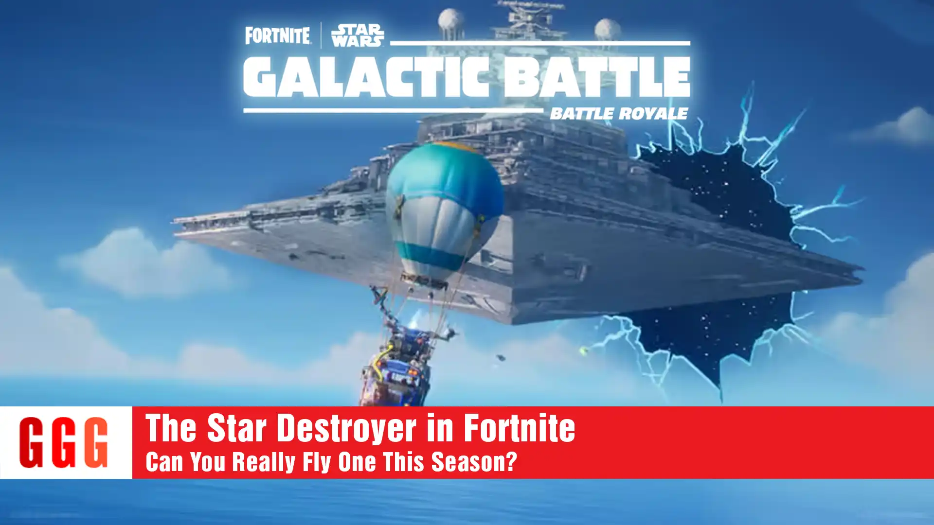 3 The Star Destroyer in Fortnite