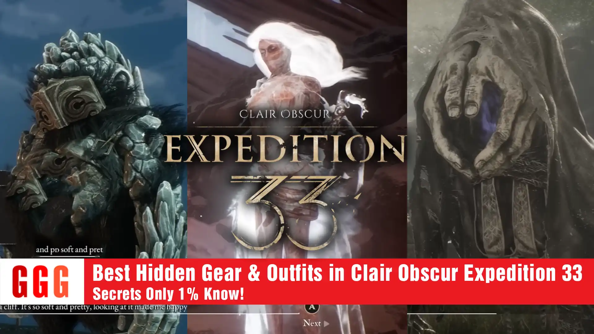 34 Hidden Gear & Outfits in Clair Obscur Expedition 33