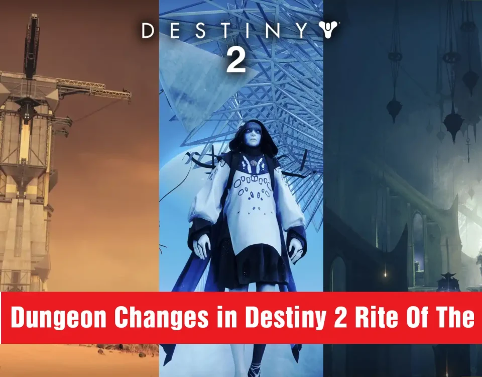 5 Dungeon Changes in Destiny 2 Rite Of The Nine