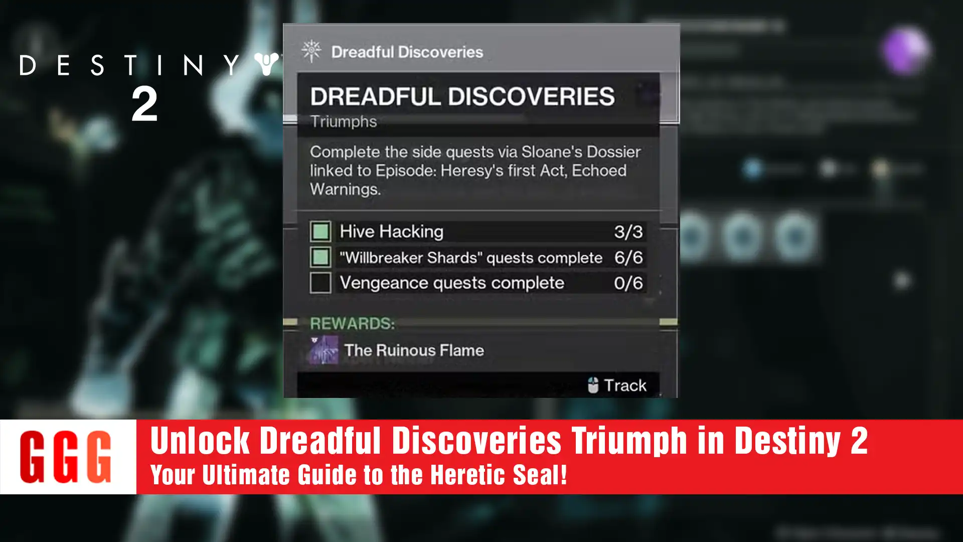 6 Dreadful Discoveries Triumph in Destiny 2