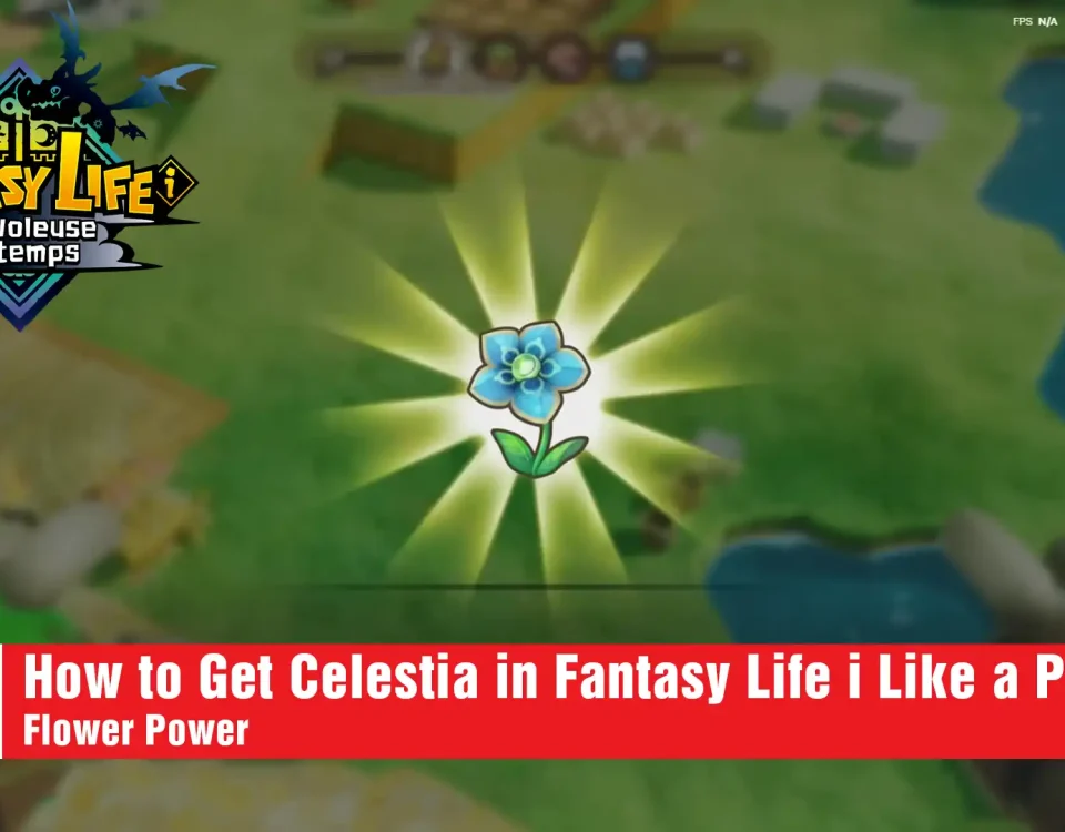 8 Get Celestia in Fantasy Life i