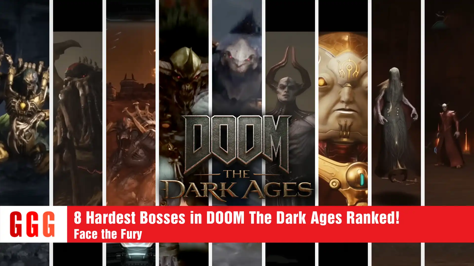 8 Hardest Bosses in DOOM The Dark Ages
