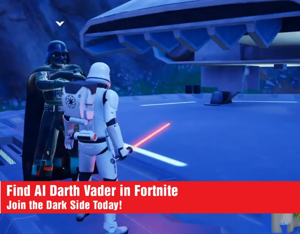 9 Find AI Darth Vader in Fortnite