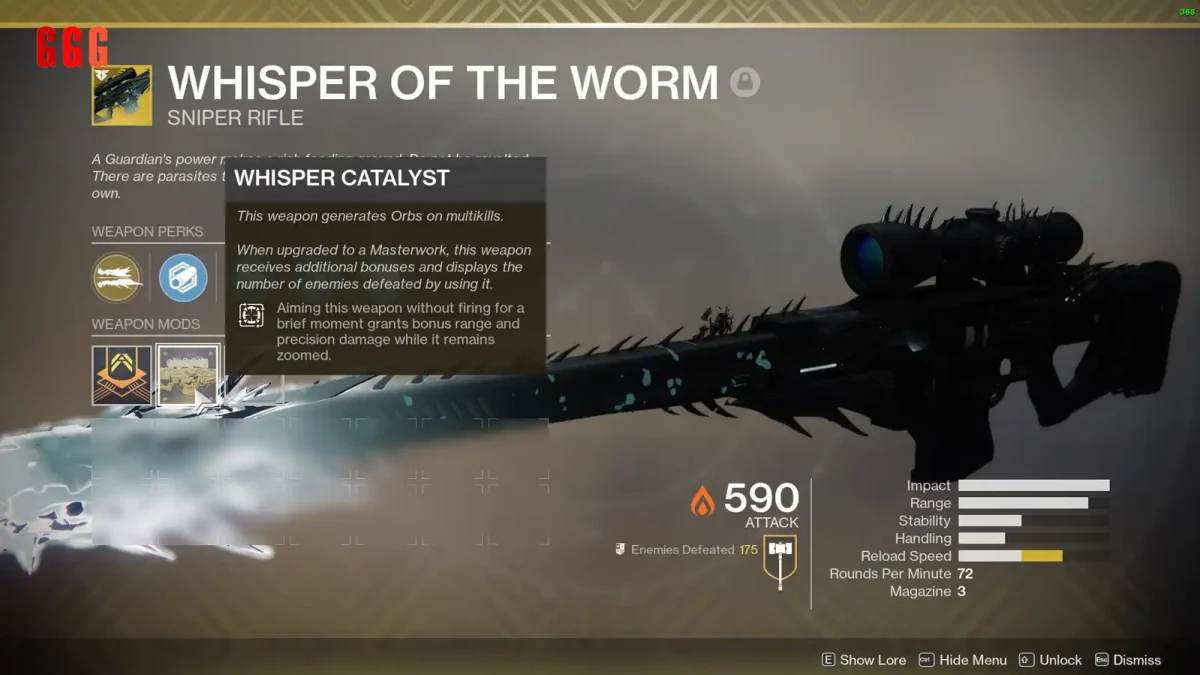 Exotic Catalysts in Destiny 2