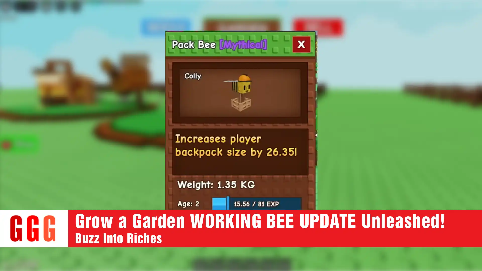 1 Grow a Garden WORKING BEE UPDATE