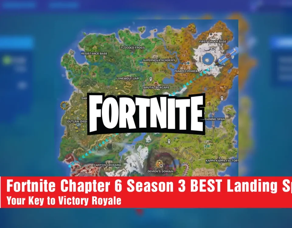 10 Fortnite Chapter 6 Season 3 BEST Landing Spot Overlord Spire