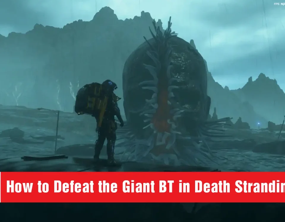 13 Defeat the Giant BT in Death Stranding 2