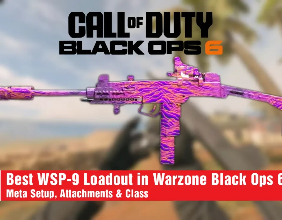 3 Best WSP-9 Loadout in Warzone Black Ops 6