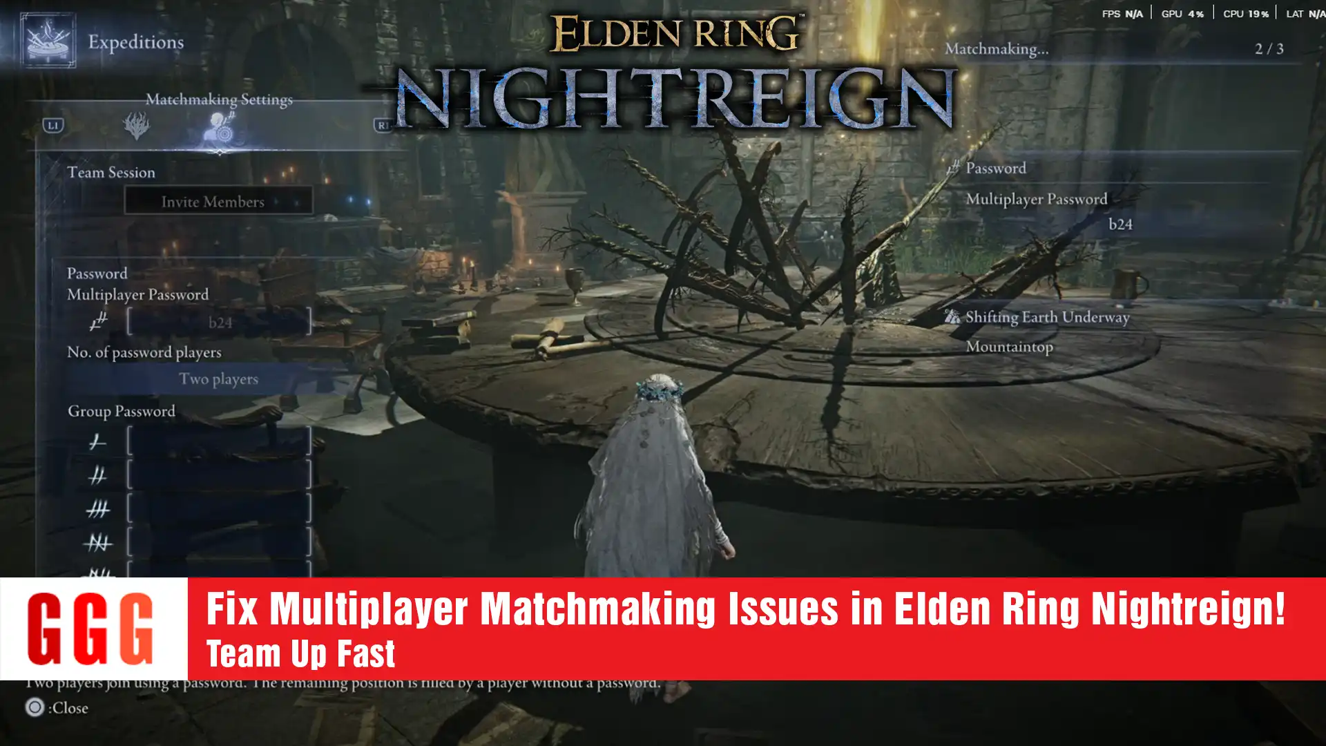 4 Fix Multiplayer Matchmaking Issues in Elden Ring Nightreign