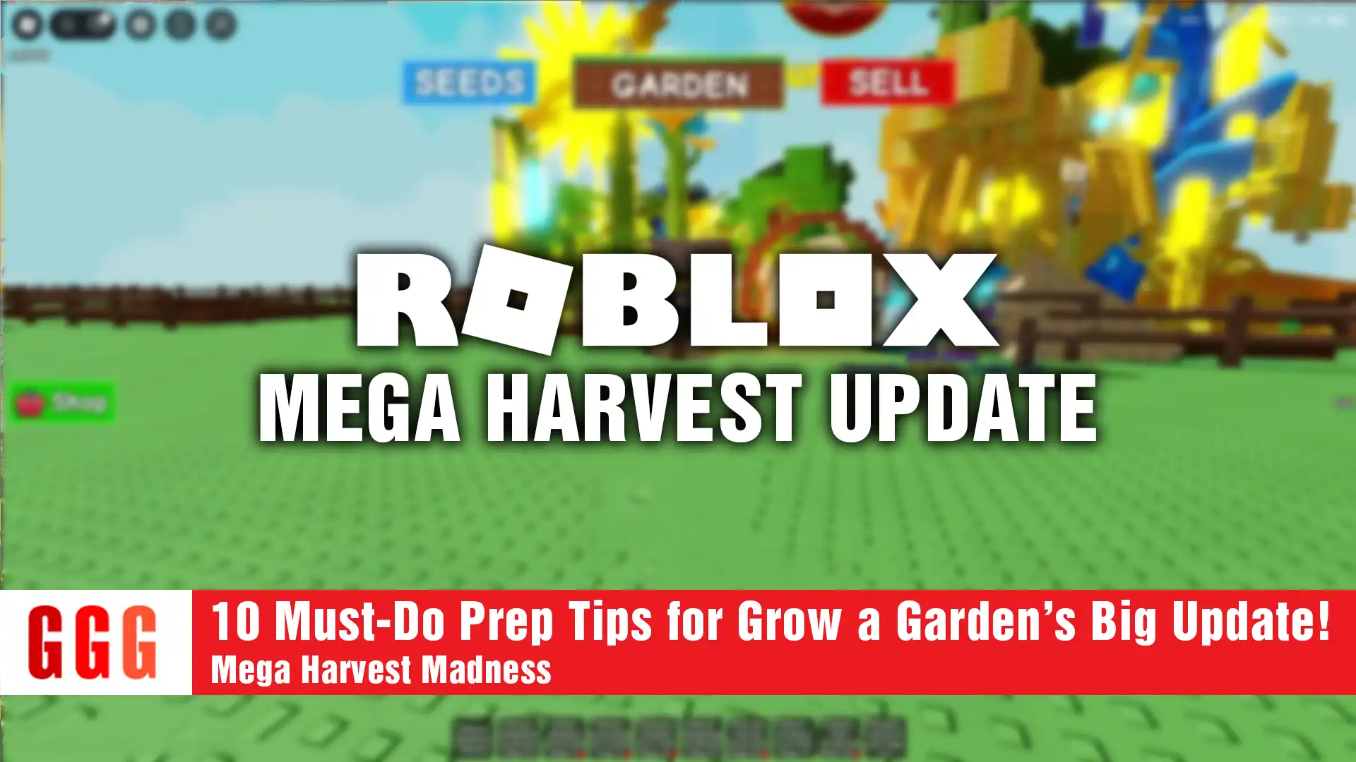 4 Grow a Garden MEGA HARVEST UPDATE