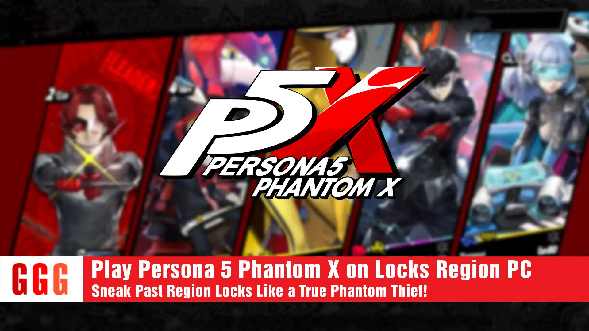 4 Persona 5 Phantom X Unlocked Region Locks