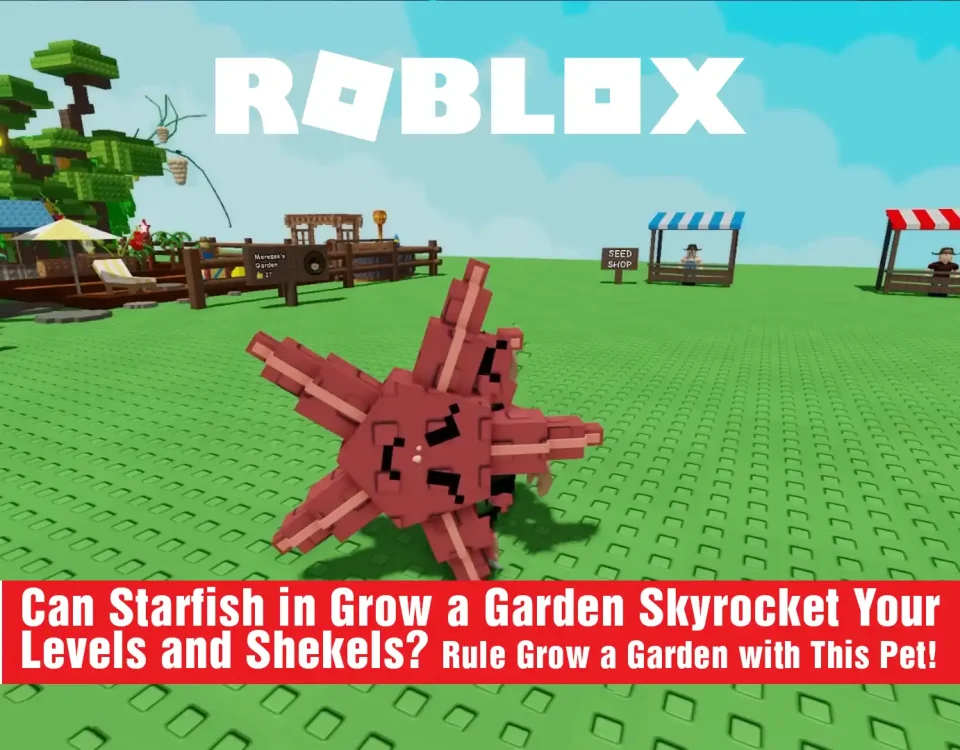 5 Starfish in Grow a Garden