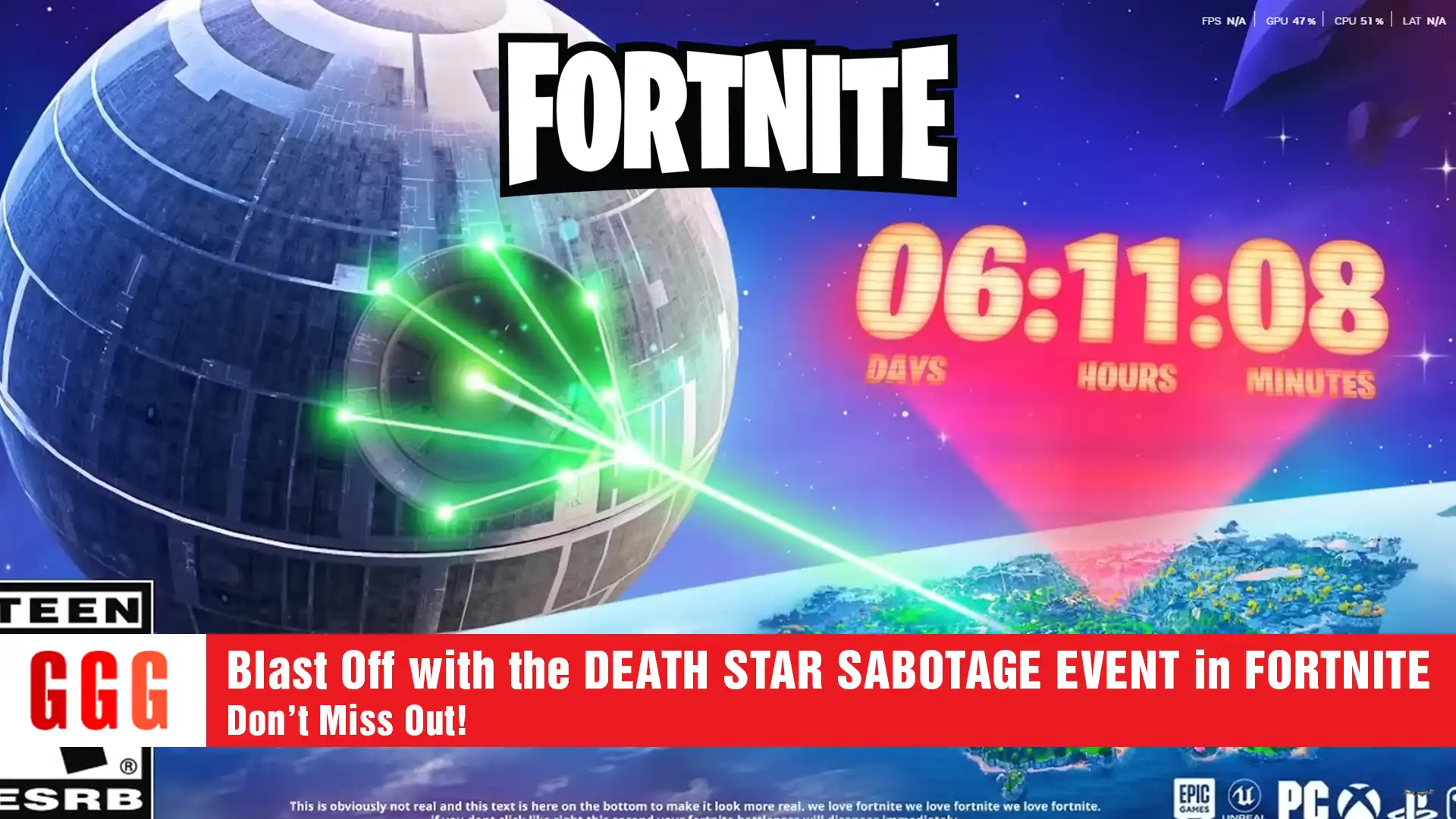 6 DEATH STAR SABOTAGE EVENT in FORTNITE
