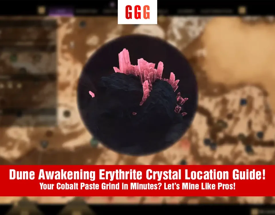 6 Dune Awakening Erythrite Crystal Location Guide