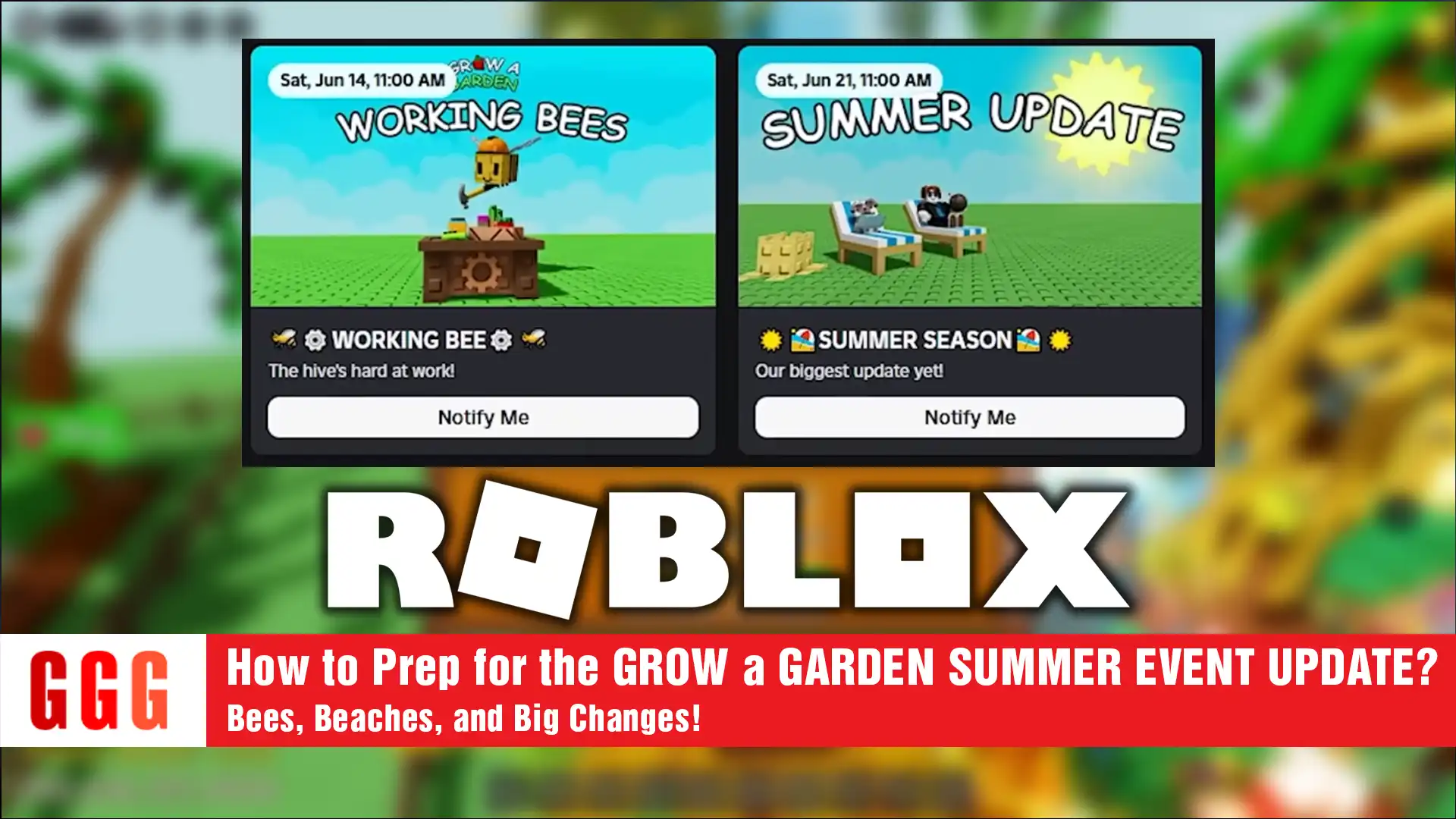 6 GROW a GARDEN SUMMER EVENT UPDATE