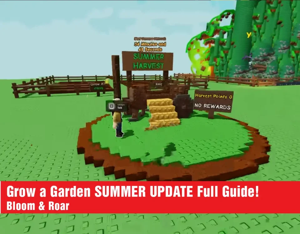 6 Grow a Garden SUMMER UPDATE Full Guide