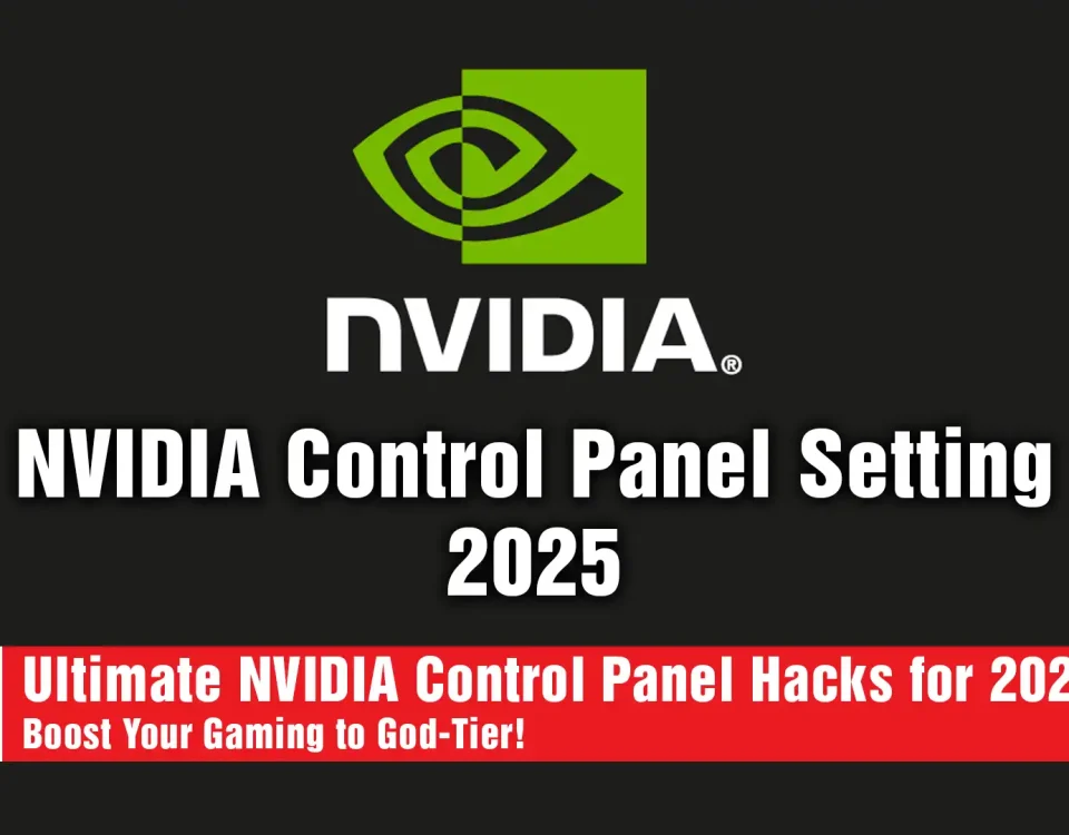 6 NVIDIA Control Panel Settings 2025