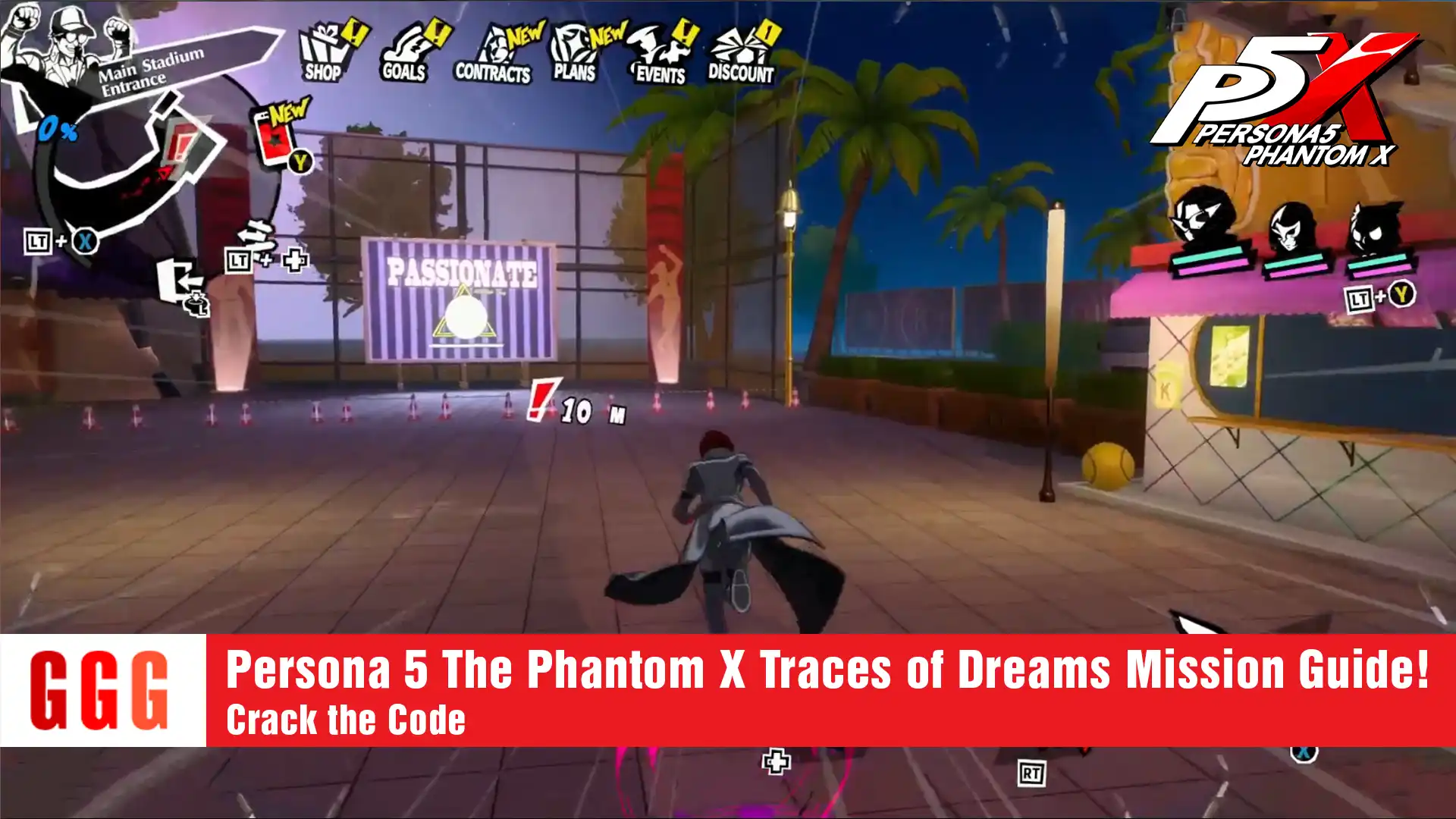 6 Persona 5 The Phantom X Traces of Dreams mission
