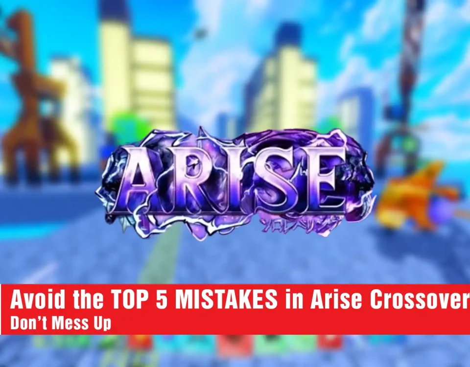 7 TOP 5 MISTAKES in Arise Crossover Roblox