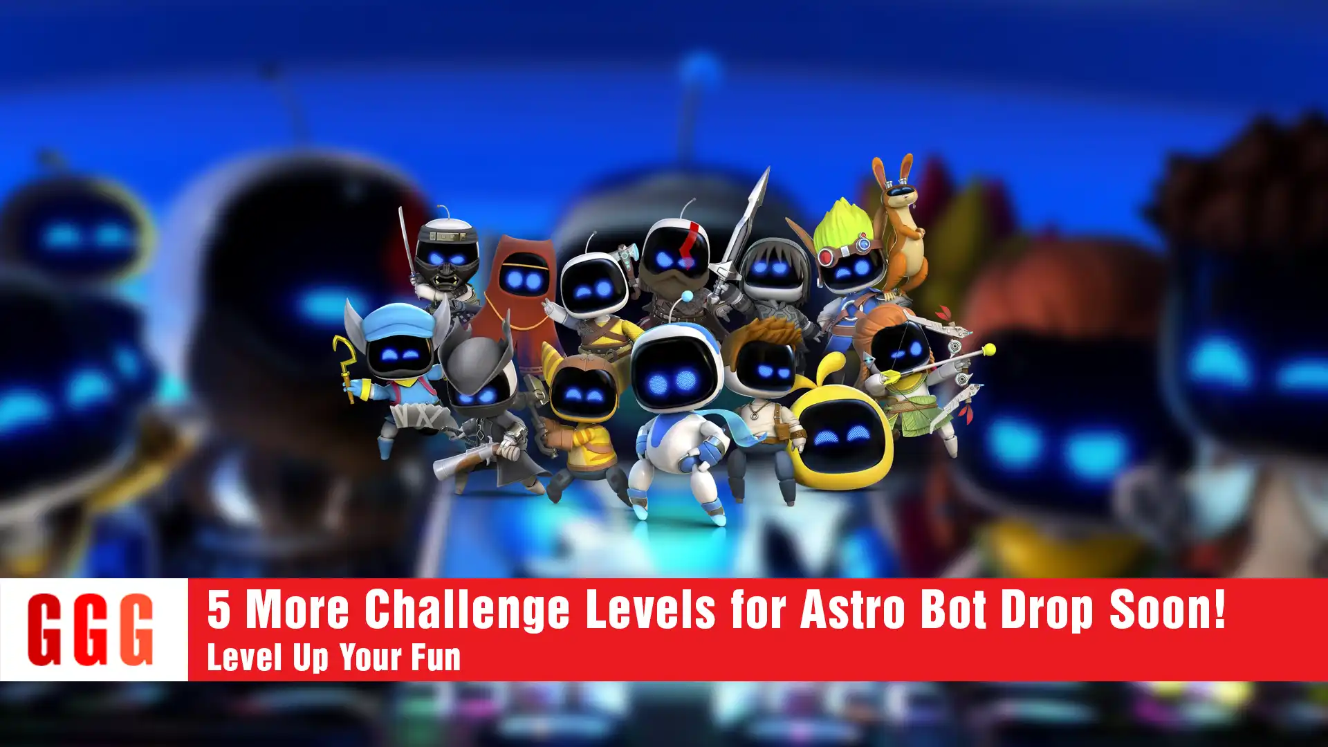 8 More Challenge Levels for Astro Bot
