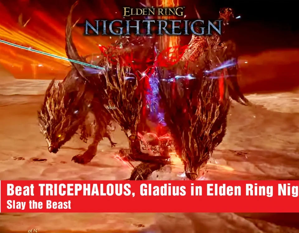 8 Beat TRICEPHALOUS Gladius in Elden Ring Nightreign!