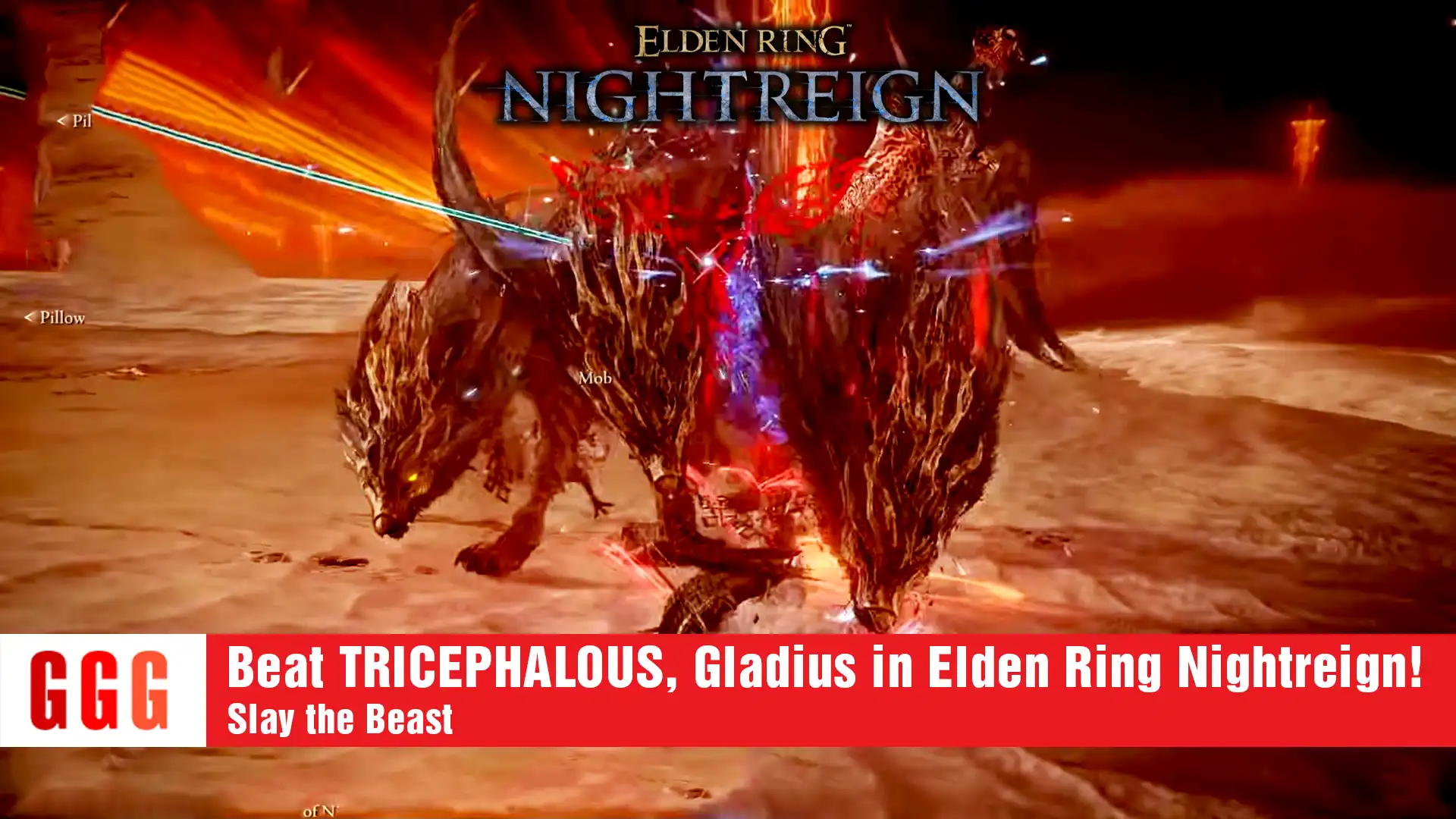 8 Beat TRICEPHALOUS Gladius in Elden Ring Nightreign!