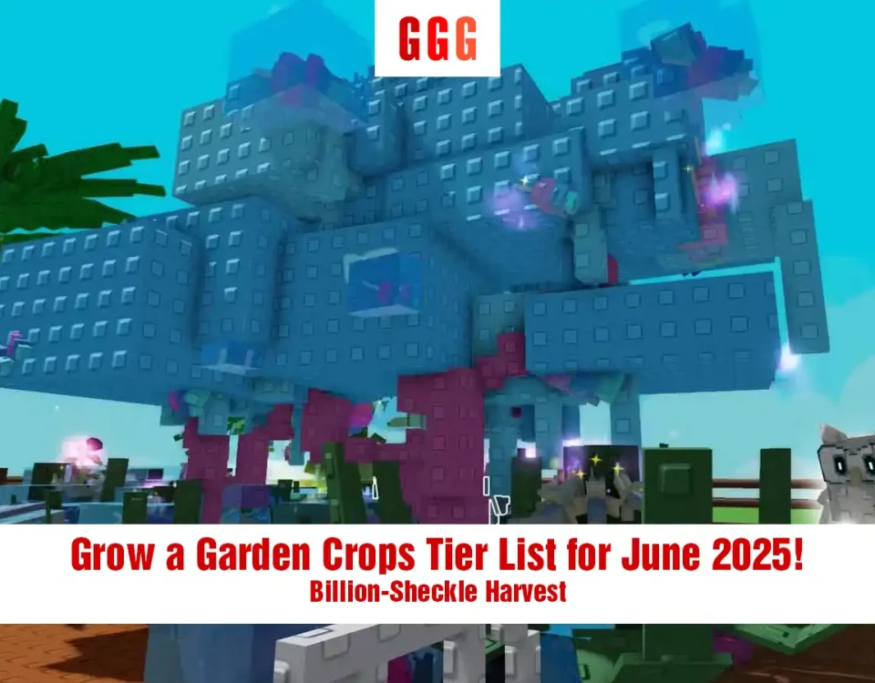 Grow a Garden Crops Tier List for June 2025