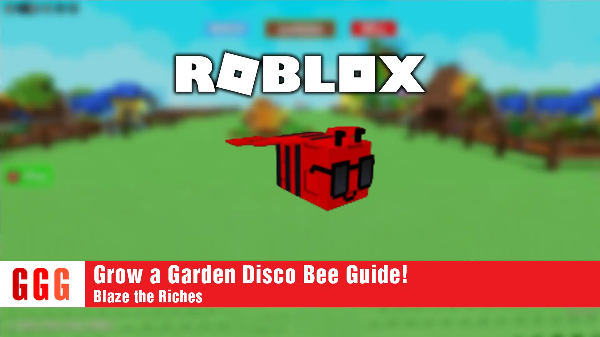 Grow a Garden Disco Bee Guide