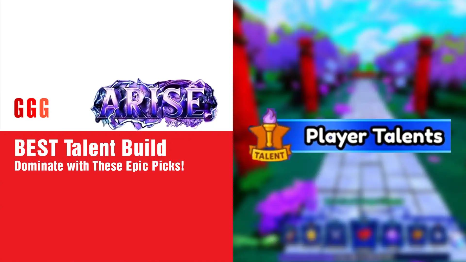10 Arise Crossover BEST Talent Build