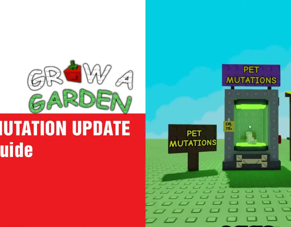 11 Grow a Garden PET MUTATION UPDATE full Guide