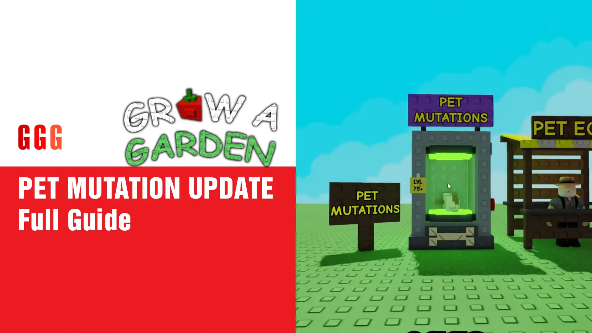 11 Grow a Garden PET MUTATION UPDATE full Guide