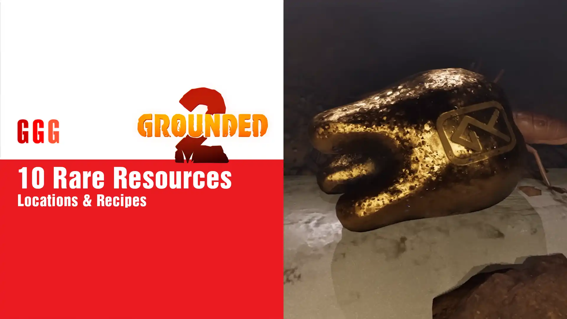 13 Rare Resources in Grounded 2
