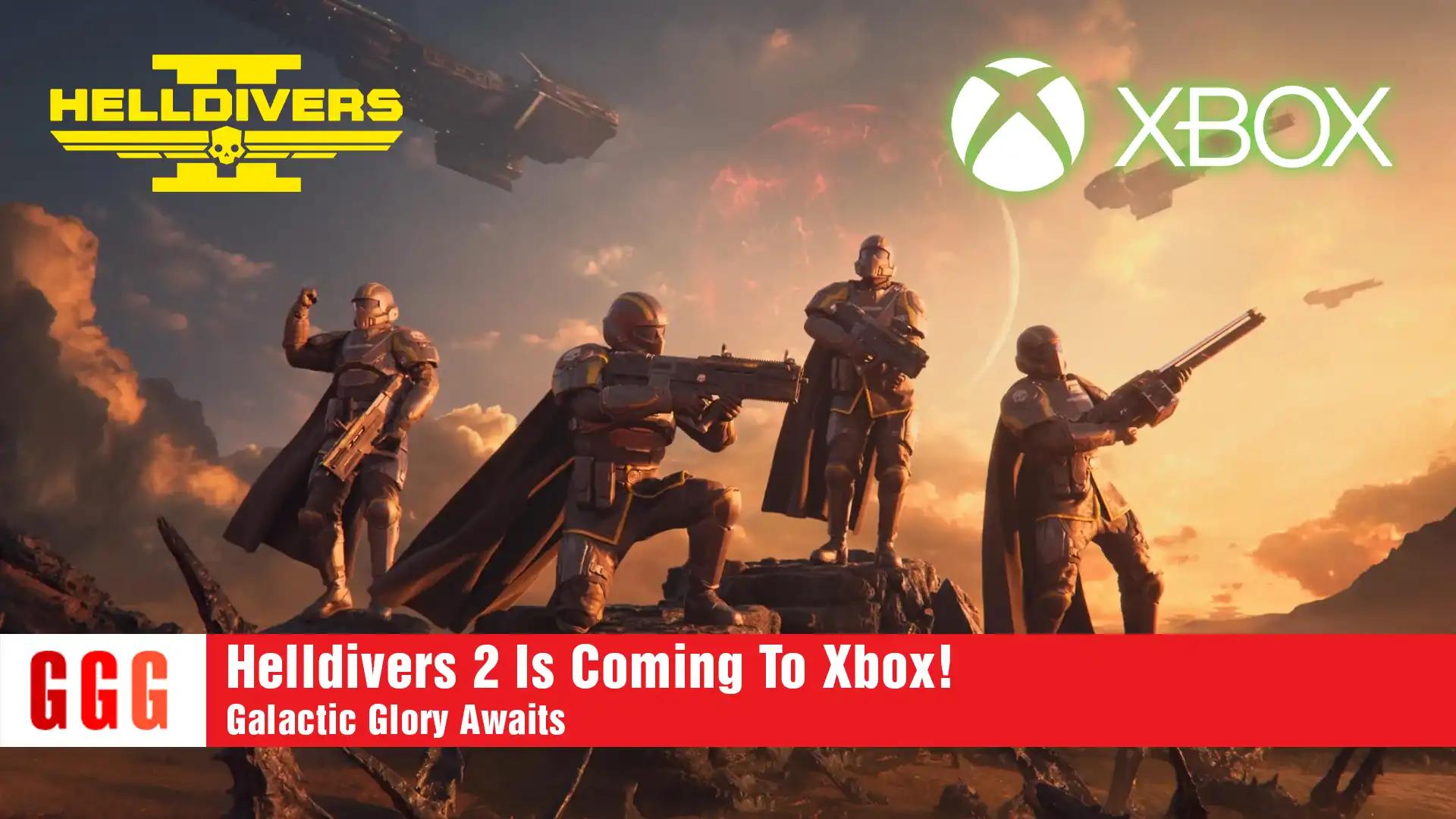 2 Helldivers 2 Is Coming To Xbox