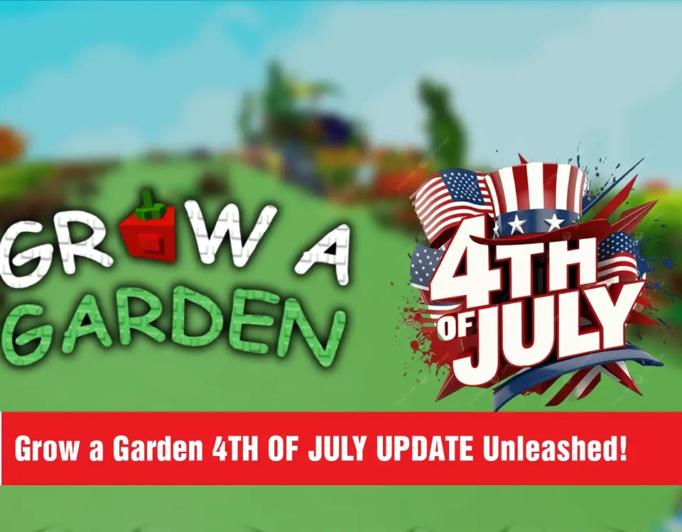 3 Grow a Garden 4TH OF JULY UPDATE