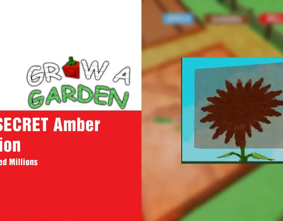 3 Grow a Garden New SECRET Amber Mutation
