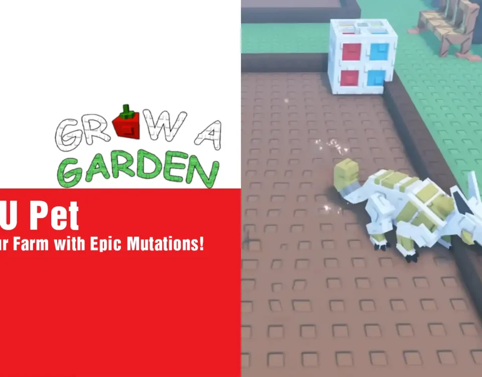3 GROW A GARDEN RAIJU Pet
