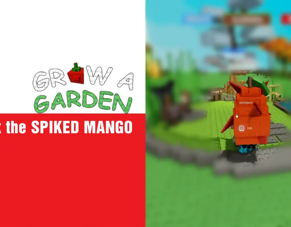 3 Grow a Garden SPIKED MANGO