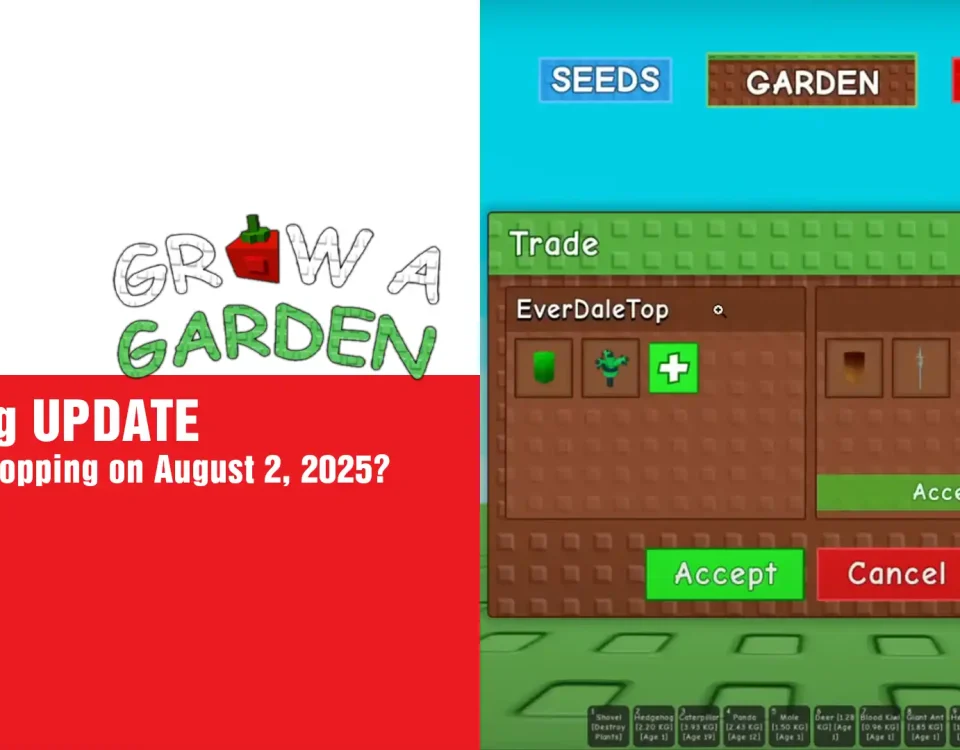 3 Grow a Garden Trading UPDATE