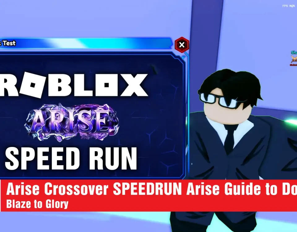 4 Arise Crossover SPEEDRUN Arise Guide