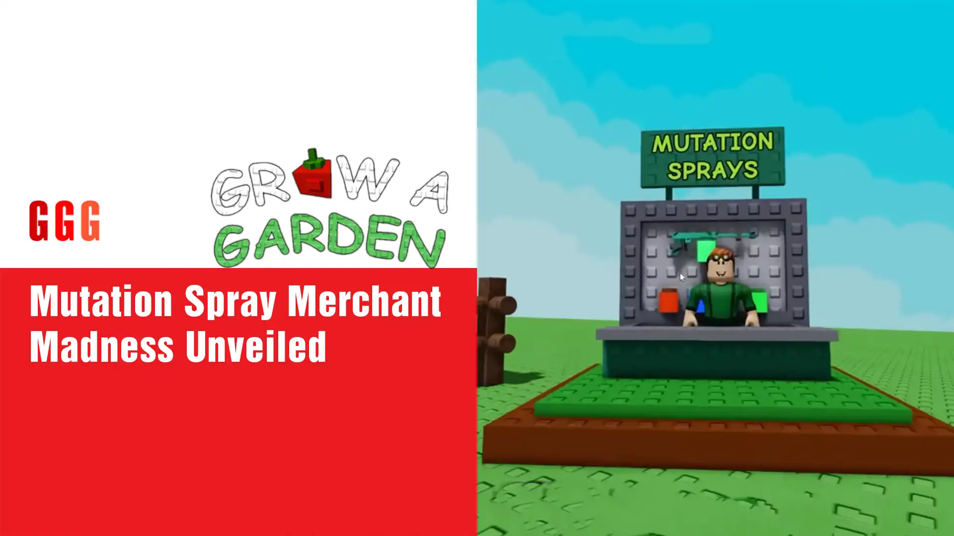 4 Grow a Garden MUTATION SPRAY Traveling Merchant