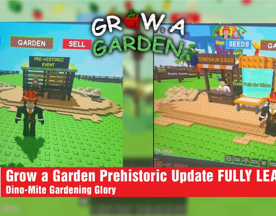 4 Grow a Garden Prehistoric Update Unleashed!