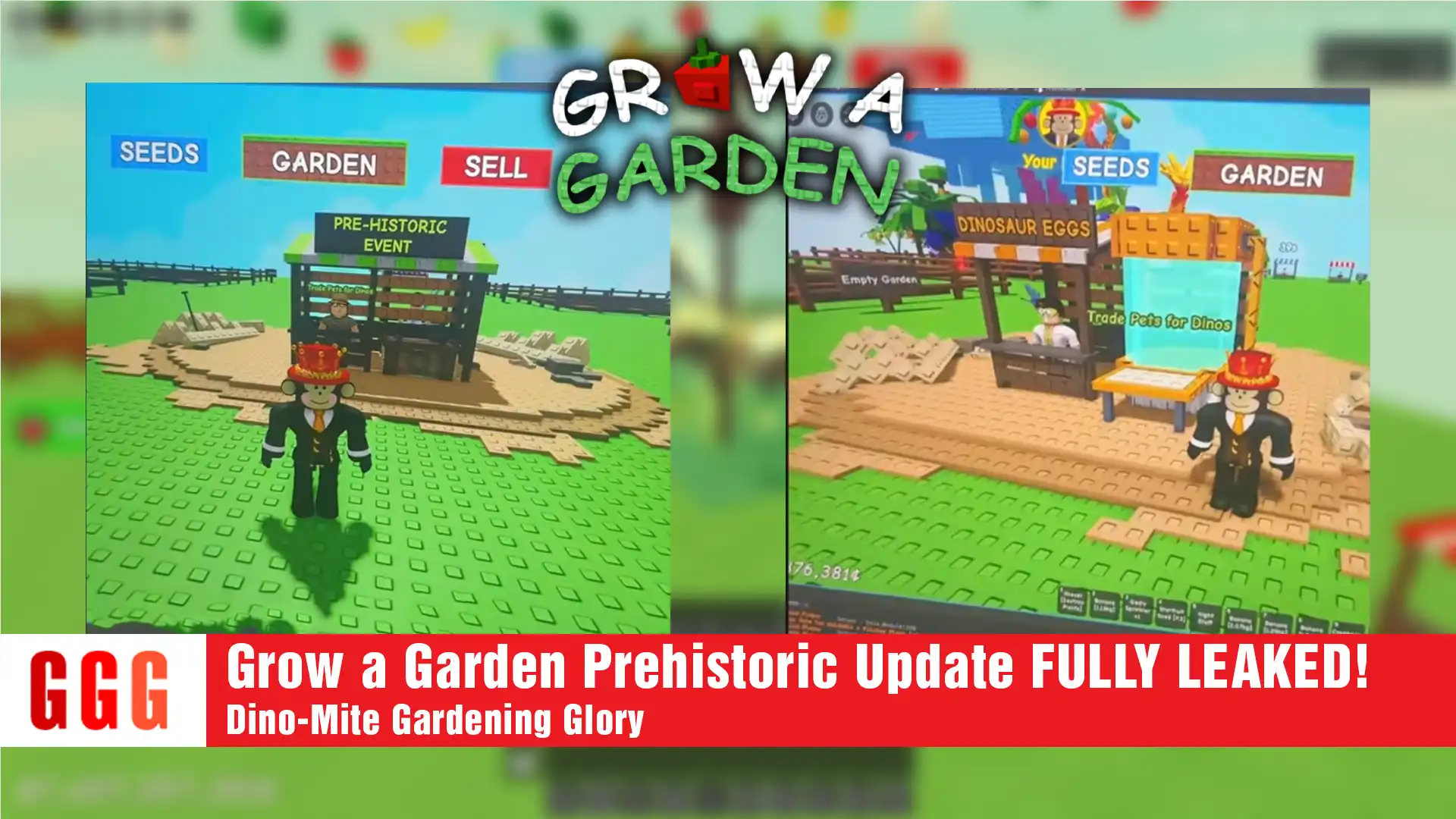 4 Grow a Garden Prehistoric Update Unleashed!