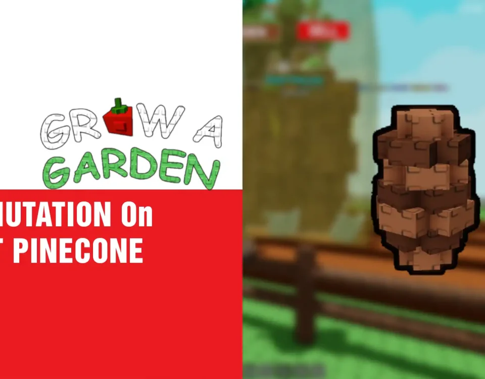 5 ALL MUTATION On GIANT PINECONE In Grow A Garden